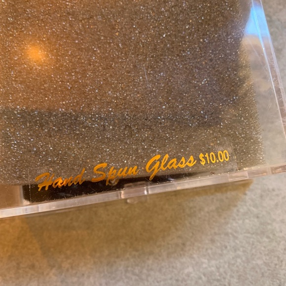 Hand Spun Glass Ornament Set Christmas Tree - Picture 9 of 9